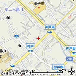 静岡県榛原郡吉田町神戸1646周辺の地図