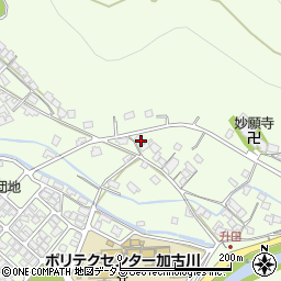 兵庫県加古川市東神吉町升田284周辺の地図