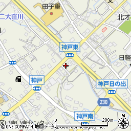 静岡県榛原郡吉田町神戸2180周辺の地図
