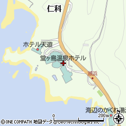 堂ヶ島温泉ホテル周辺の地図