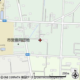 静岡県浜松市中央区豊岡町30周辺の地図