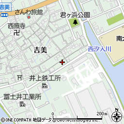 兵庫県姫路市大津区吉美376周辺の地図