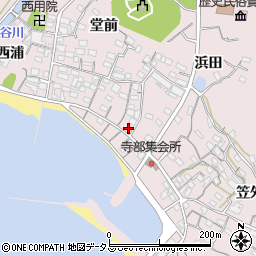 愛知県西尾市寺部町浜田8周辺の地図