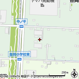 静岡県浜松市中央区豊岡町61周辺の地図