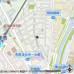 理容戸田周辺の地図