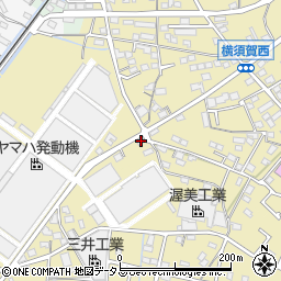 静岡県浜松市浜名区横須賀1755周辺の地図