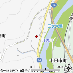 広島県三次市粟屋町2068-2周辺の地図