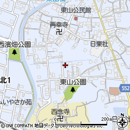 兵庫県姫路市東山482周辺の地図