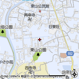 兵庫県姫路市東山494周辺の地図