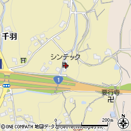 静岡県掛川市千羽282-1周辺の地図