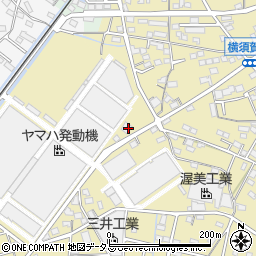 静岡県浜松市浜名区横須賀1781周辺の地図