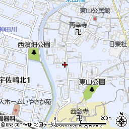 兵庫県姫路市東山465周辺の地図