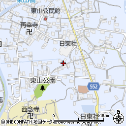 兵庫県姫路市東山451周辺の地図