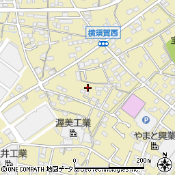 静岡県浜松市浜名区横須賀1179周辺の地図