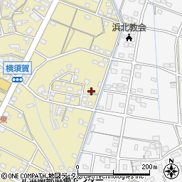 静岡県浜松市浜名区横須賀333周辺の地図