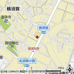 静岡県浜松市浜名区横須賀287周辺の地図