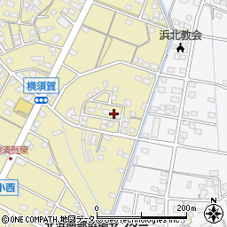 静岡県浜松市浜名区横須賀328周辺の地図