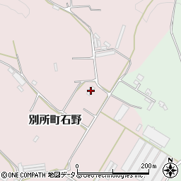 兵庫県三木市別所町石野1349周辺の地図