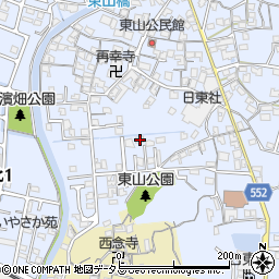 兵庫県姫路市東山483周辺の地図