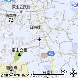 兵庫県姫路市東山542周辺の地図