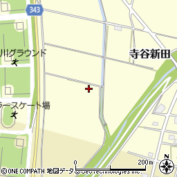 静岡県磐田市寺谷新田周辺の地図