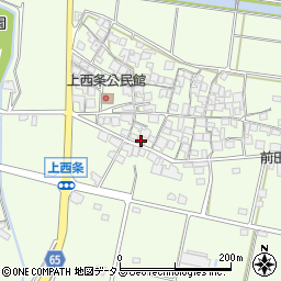 兵庫県加古川市八幡町上西条100周辺の地図