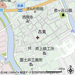 兵庫県姫路市大津区吉美248周辺の地図