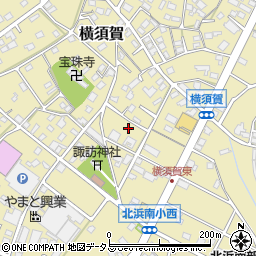 静岡県浜松市浜名区横須賀230-5周辺の地図