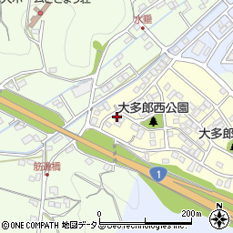 静岡県掛川市大多郎56周辺の地図