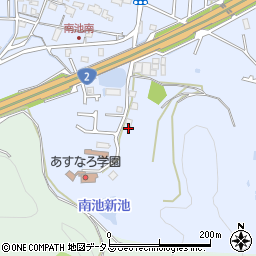 兵庫県高砂市阿弥陀町南池541周辺の地図