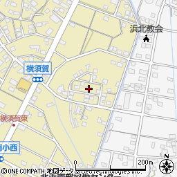 静岡県浜松市浜名区横須賀327周辺の地図