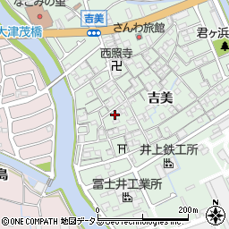兵庫県姫路市大津区吉美725周辺の地図