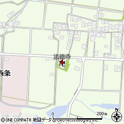 法徳寺周辺の地図
