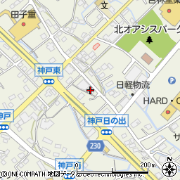 静岡県榛原郡吉田町神戸2196周辺の地図