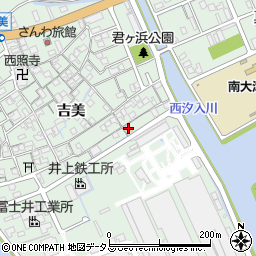兵庫県姫路市大津区吉美366周辺の地図