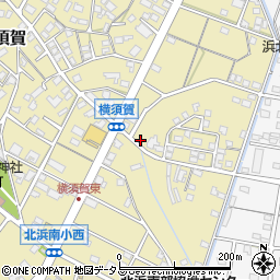 静岡県浜松市浜名区横須賀320周辺の地図