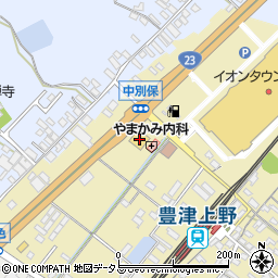 農業屋　津北店周辺の地図