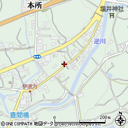静岡県掛川市八坂433-2周辺の地図