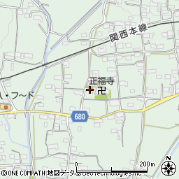 三重県伊賀市東高倉周辺の地図