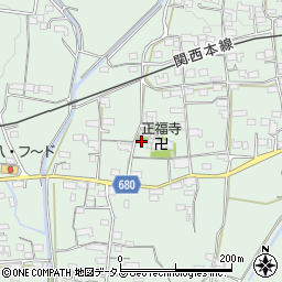 三重県伊賀市東高倉周辺の地図