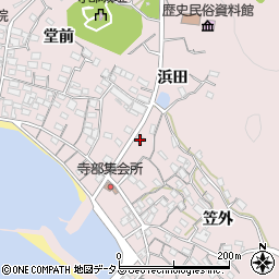愛知県西尾市寺部町浜田29-1周辺の地図