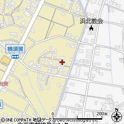 静岡県浜松市浜名区横須賀334周辺の地図