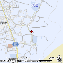 兵庫県姫路市東山周辺の地図