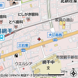 姫路信用金庫網干支店周辺の地図