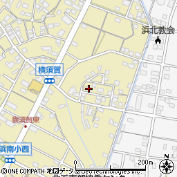 静岡県浜松市浜名区横須賀340周辺の地図