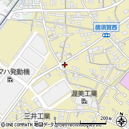 静岡県浜松市浜名区横須賀1770周辺の地図