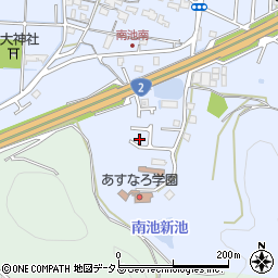 兵庫県高砂市阿弥陀町南池524-21周辺の地図