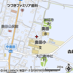 愛知県知多郡美浜町奥田海道田周辺の地図