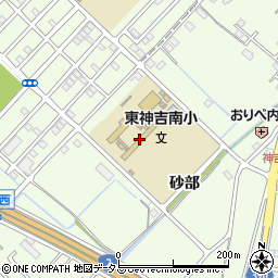 加古川市立東神吉南小学校周辺の地図