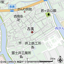兵庫県姫路市大津区吉美259周辺の地図